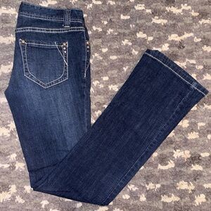Caché Dark Blue Boot Cut Jeans - sz4 (P15)